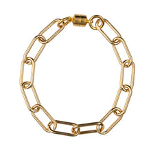 Gold Paperclip Bracelet
