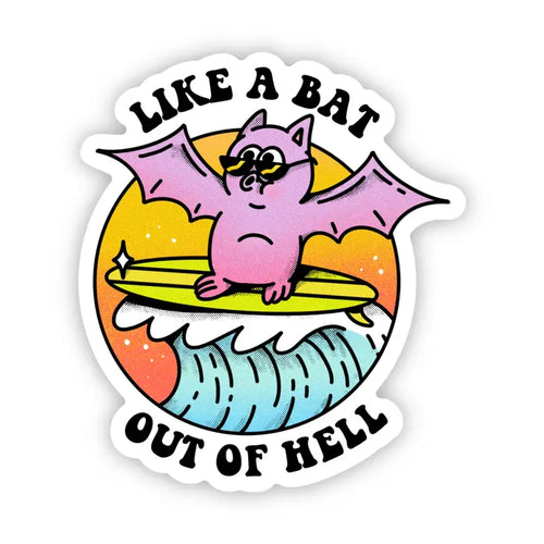 Like A Bat Out of Hell Sticker