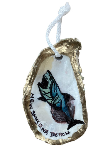 Shark Oyster Ornament