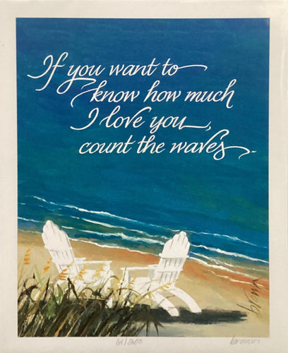 Count the Waves Print - 8