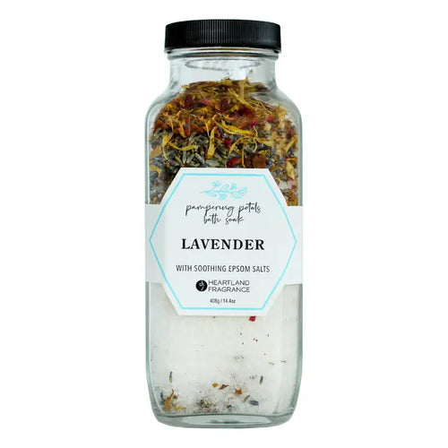 Pampering Petals Lavender Soaking Salts