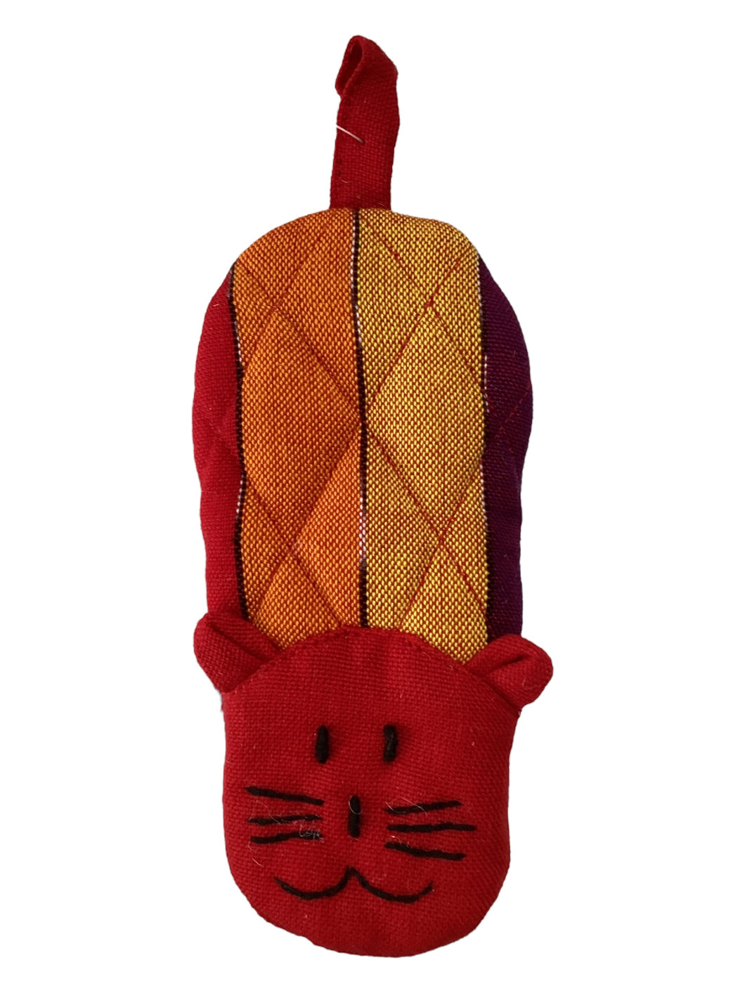Cat Skillet Handle Holder - Rainbow