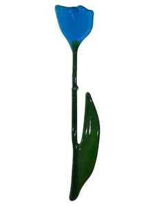 Single Stem Suncatcher - Blue
