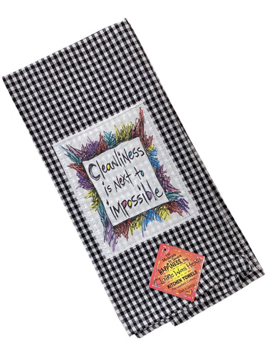 #55 Tea Towel - Cleanliness