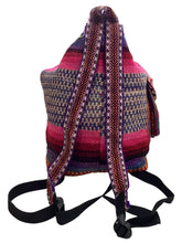 Handwoven Sling Back Pack w/ Side Pocket