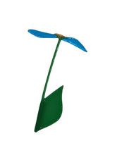 Single Stem Daisy Suncatcher - Blue