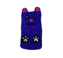 Felted Cat Eyeglass Holder
