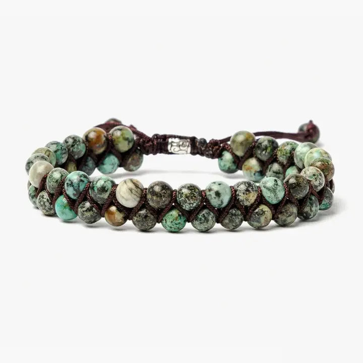 Men's African Turquoise Bracelet