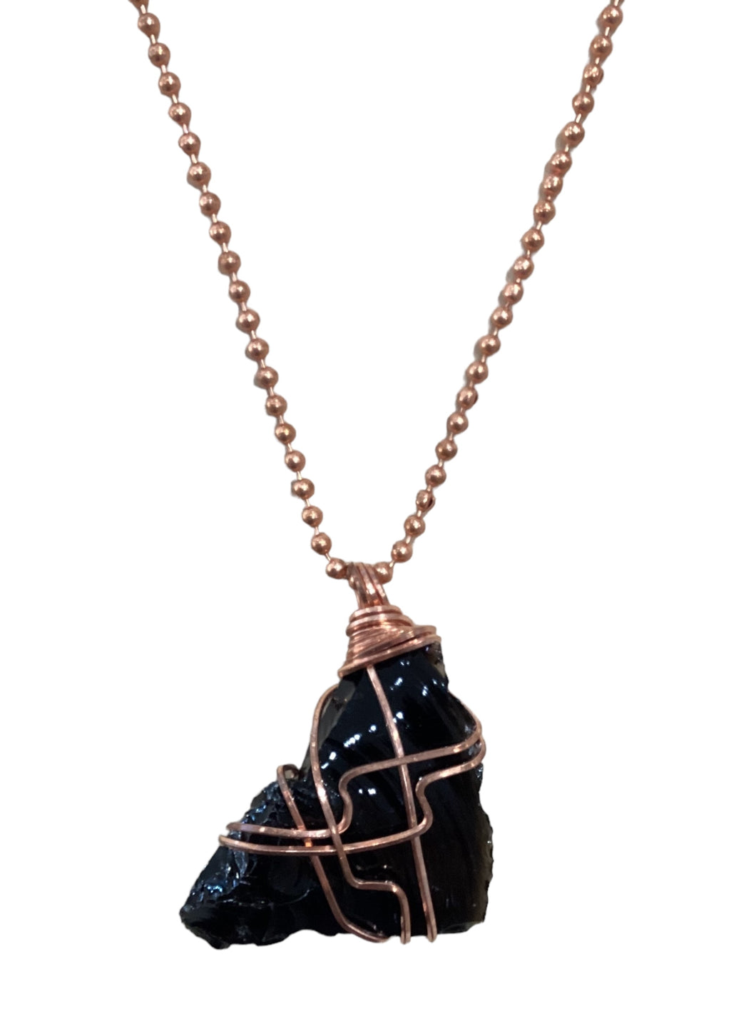 Black Obsidian Pendant