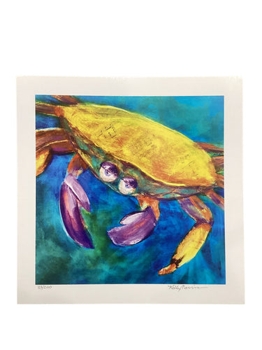 Print - Crabby the Colorful Crab