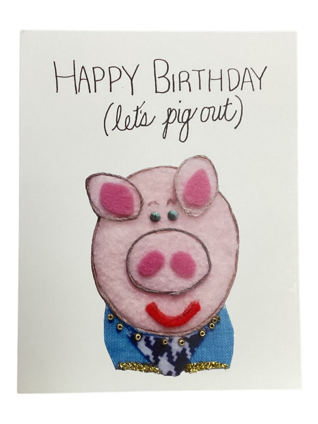 Birthday Card - Let’s Pig Out