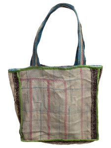 Kantha Pocket Tote Bag