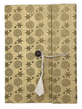 Large Hardcover Journal with Tie