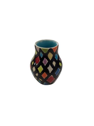 Small Harliquen Vase