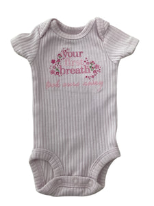 Preemie - Your First Breath Took Ours Away - Pink