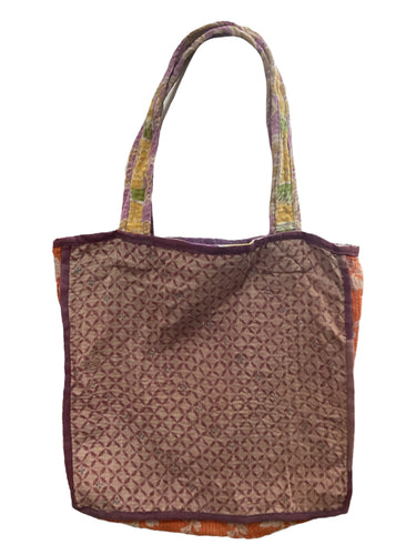 Kantha Pocket Tote Bag