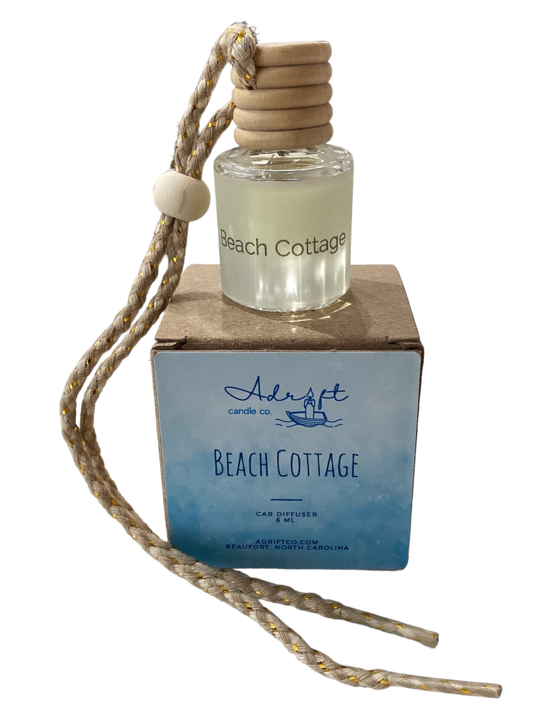 Car Diffuser/Car Air Freshener - Beach Cottage