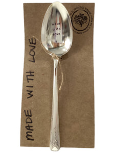 "Made With Love" Serving Spoon