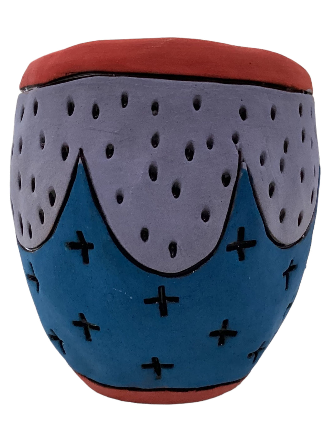 Pottery/ Ceramic Pinch Pot/ Match Holder