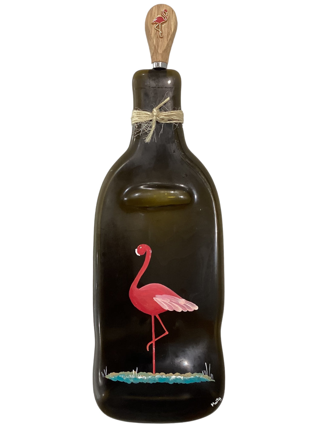 Cheeseboard with Spreader - Large - Flamingo