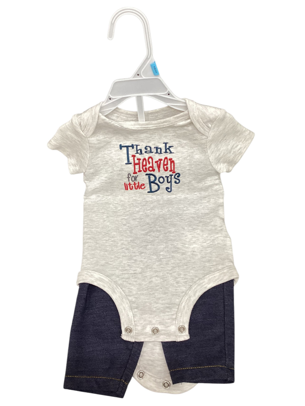Thank Heaven for Boys 2 pc Outfit 6 M