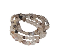 Set of 4 - Stone bracelets