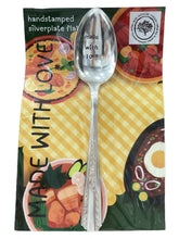"Made With Love" Serving Spoon