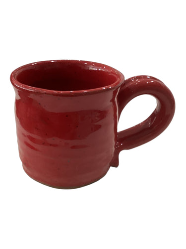 Handmade Pottery Mug - Red