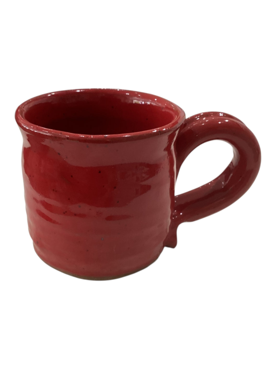 Handmade Pottery Mug - Red