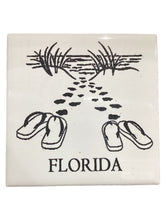 Ceramic Coaster -  Flipflops