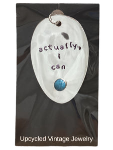 Spoon Bowl Stamped Keychains