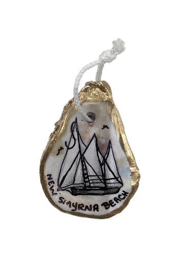 NSB Ship Oyster Ornament