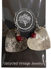 Silver Plate Disk Earrings