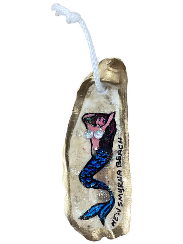 Mermaid Oyster Ornament