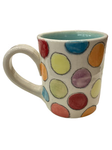 Small Polka Dot Mug - Multi-Color