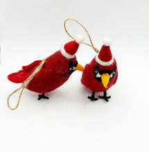 Felt "Christmas Cardinal Rojo" Ornament