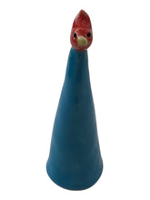 Ring Holder with Bird - Blue/Red