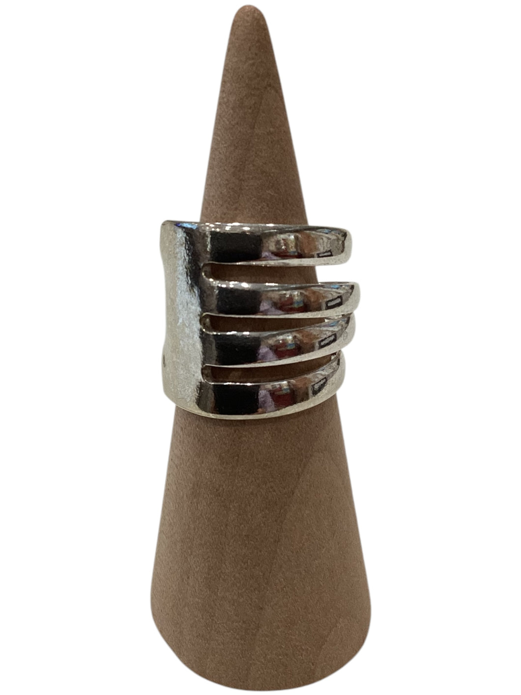 Silver Plate Fork Rings