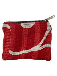 Kantha Zipper Pouch Bag - Small