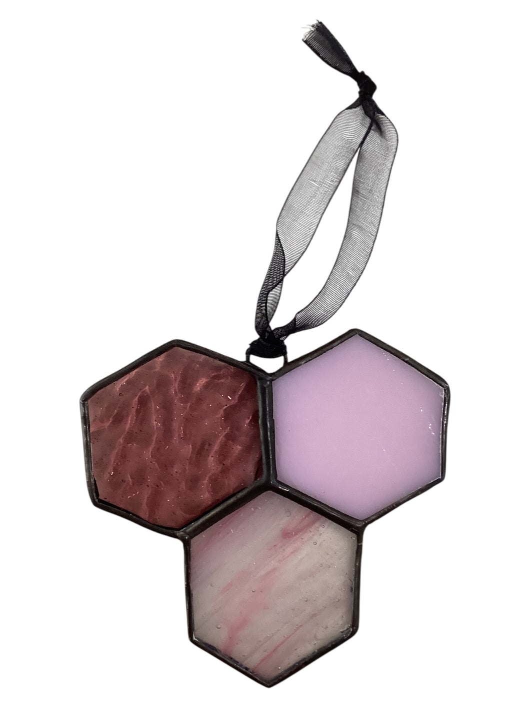 3PC Honeycomb Ornament - Pink