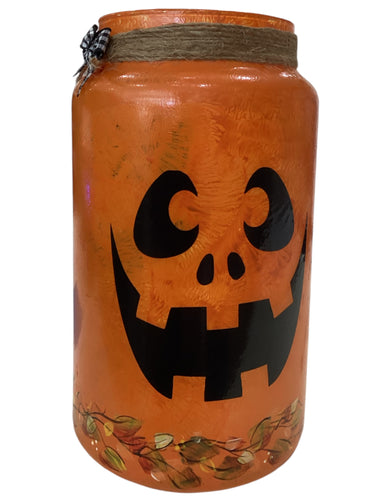 2-Sided Jar - Fall Faces