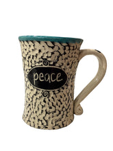 Blue Peace Sign Mug