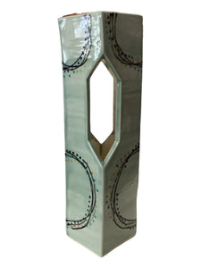 Cathedral Vase - a. Aqua