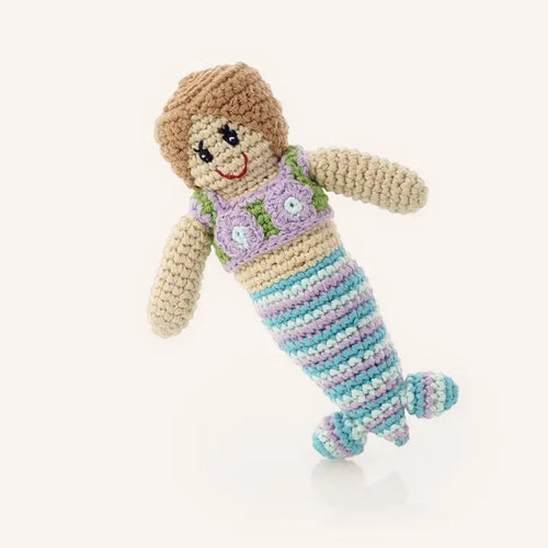 Mermaid Rattle - Turquoise