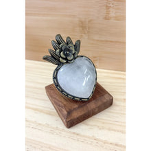 Sacred Heart Ring - Bronze