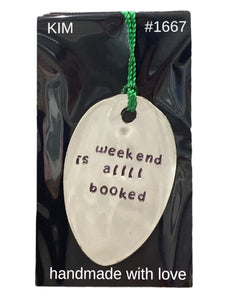 Spoon Bowl Stamped Bookmarks
