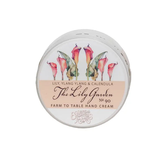 8 oz. Farm To Table Hand Cream - The Lily Garden - Lily, YlangYlang & Calendula