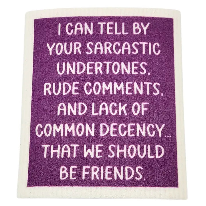 Swedish Dishcloth - We Should Be Friends