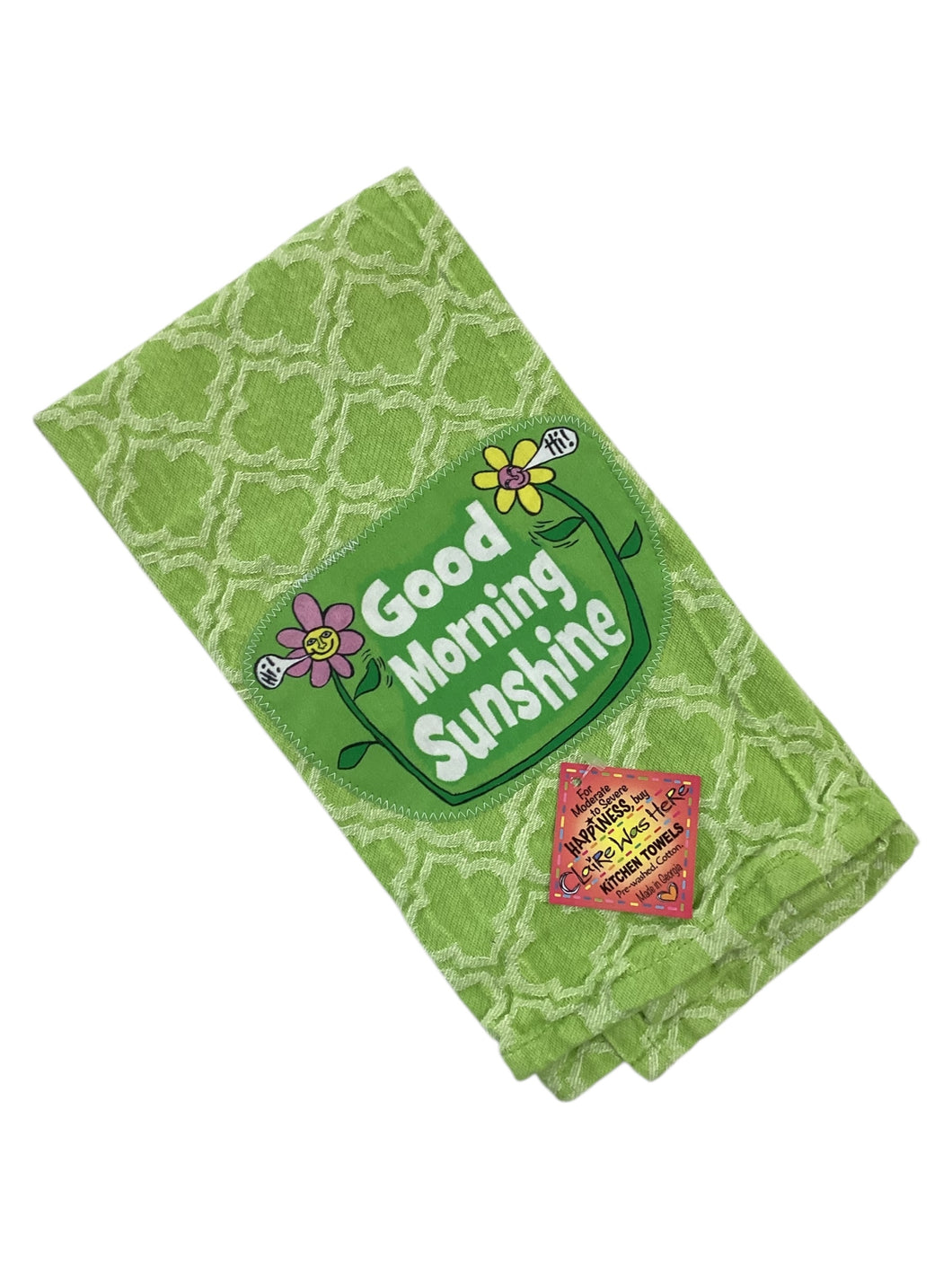 #168 Tea Towel - Good Morning Sunshine