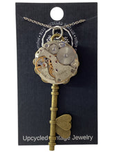 Steampunk Movement Key Necklace